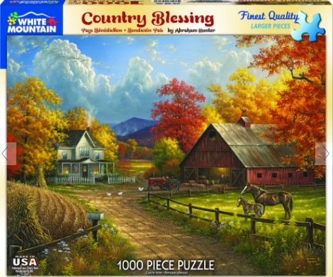 Country Blessings 1000 Piece Puzzle