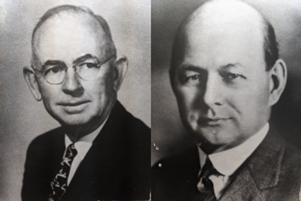 Dr. Roy E. Mitchell and Dr. E.C. Murphy 