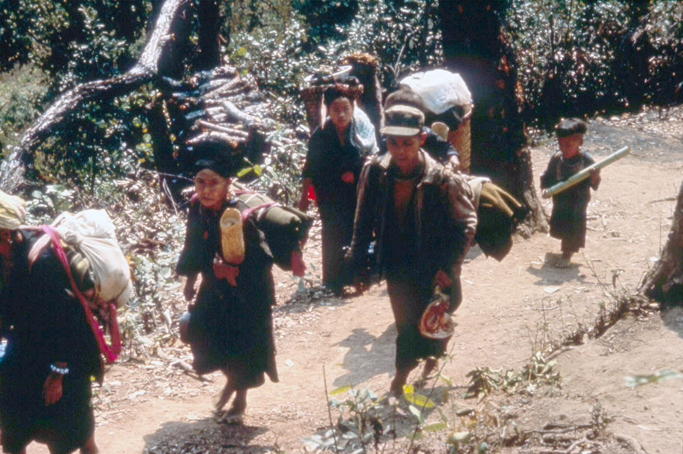 Hmong families living on the run